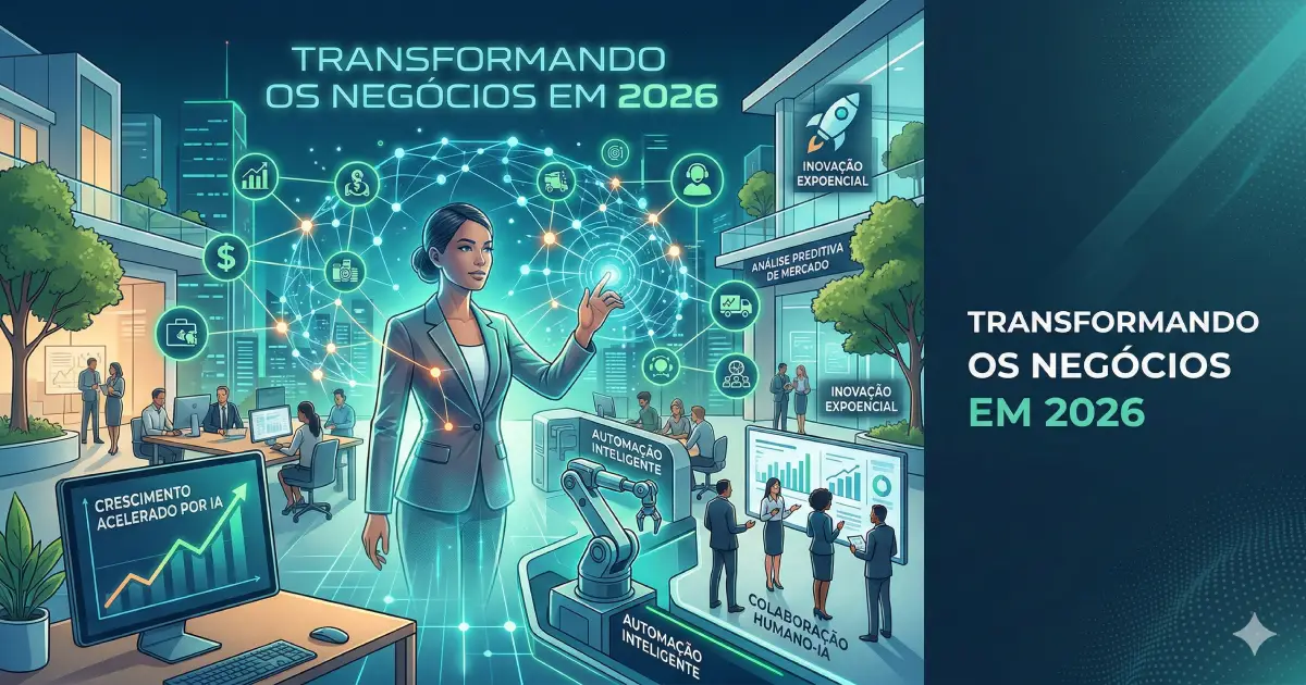 Como a Inteligência Artificial Está Transformando os Negócios em 2026